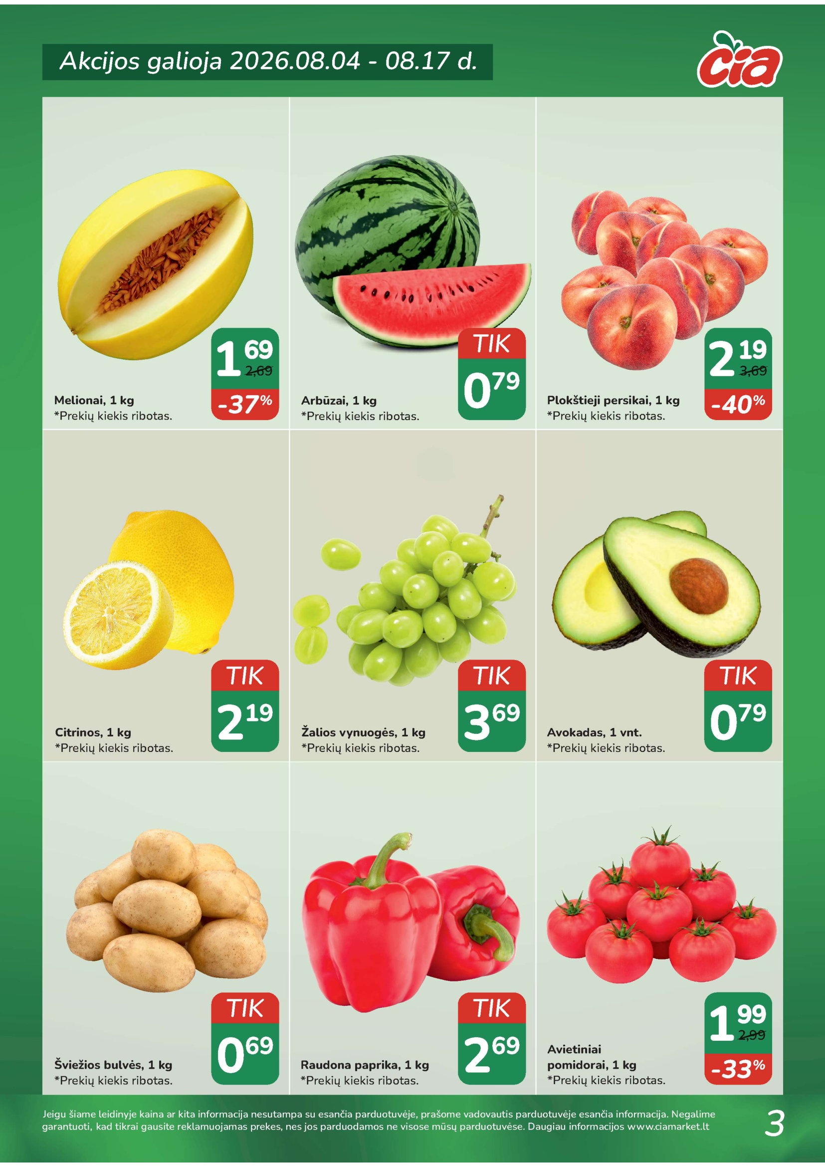 TOP PREKĖS – 3 puslapis